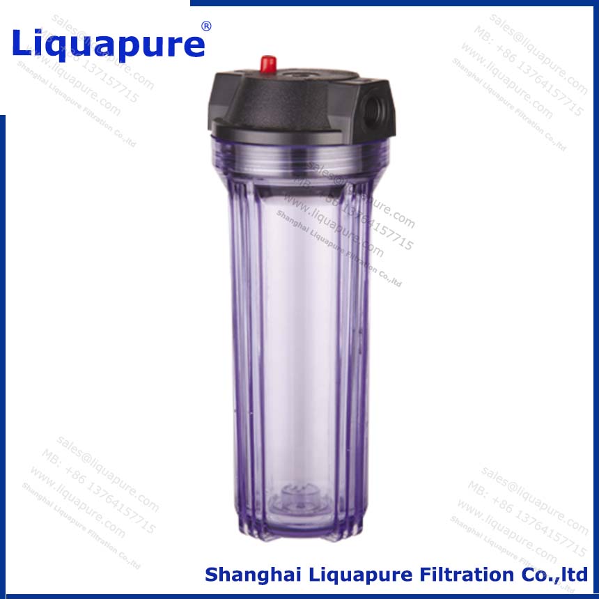 Plastic Filter Housings Clear Liquapure Filtration